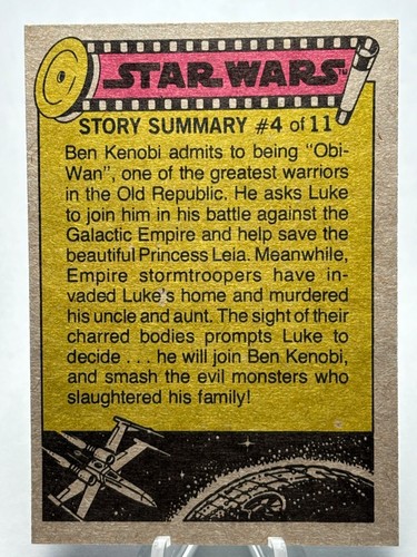 1977 Topps Star Wars Movie Cards Blue 1st Series High Grade PSA Vader Luke Leia - Picture 47 of 235