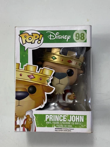 Funko Pop Lot Disney: Prince John -BAD BOX  # 98