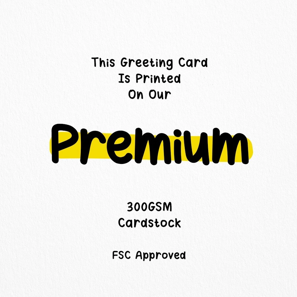 Funny Get Well Soon Card, Bean thinking of you, Quirky Cute Greeting Card, Fun - Image 2 of 4