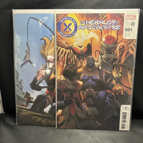 X-MEN BEFORE THE FALL HERALDS OF APOCALYPSE #1 VARIANT Lot MARVEL(2023)(C8)(7)
