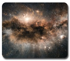 Galaxy Nebula Outer Space Stars Planets Mouse Pad / PC Mousepad Cool Gift
