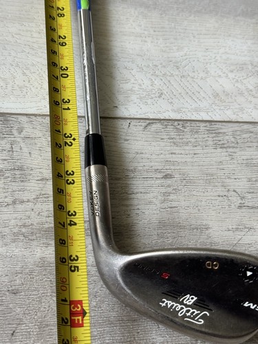 RH Titleist Vokey Design SM6 S-Grind 56-10 Sand Wedge Steel Shaft 32” - Picture 9 of 10