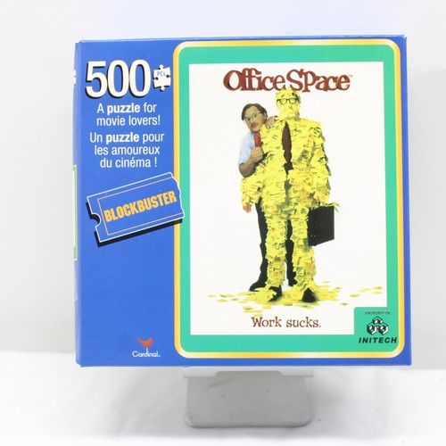 Office Space Blockbuster Movie Puzzle 14" X 11" 500 Piece NEW