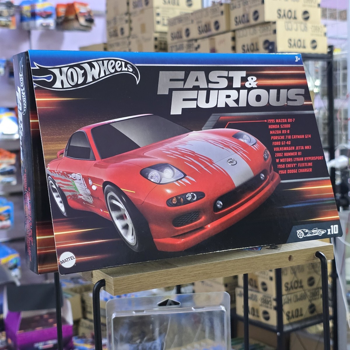 Hot Wheels Fast & Furious ミニカーセット 10台 Hot Wheels Fast & Furious 2023 10 Pack Exclusive Skyline