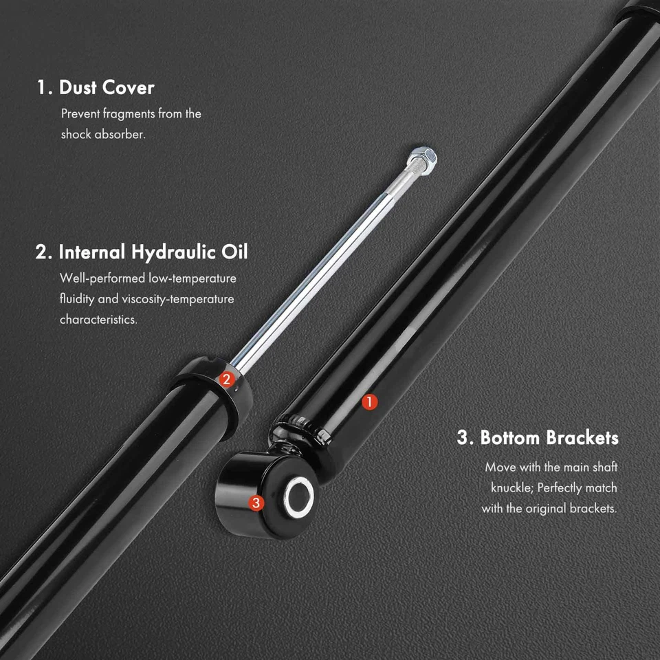 2x Amortiguador trasero BMW Z4 E85 2003 2004 2005 2006 2007 2008 convertible Foto 3 de 4