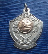 Irish Silver  Gold Medal / Fob - Running / Athletics 1965 Dublin - Kildare
