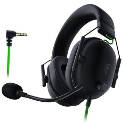 Shark V2 X Gaming Headset: 7.1 Surround Sound - 50mm Drivers - 3.5mm Black PC