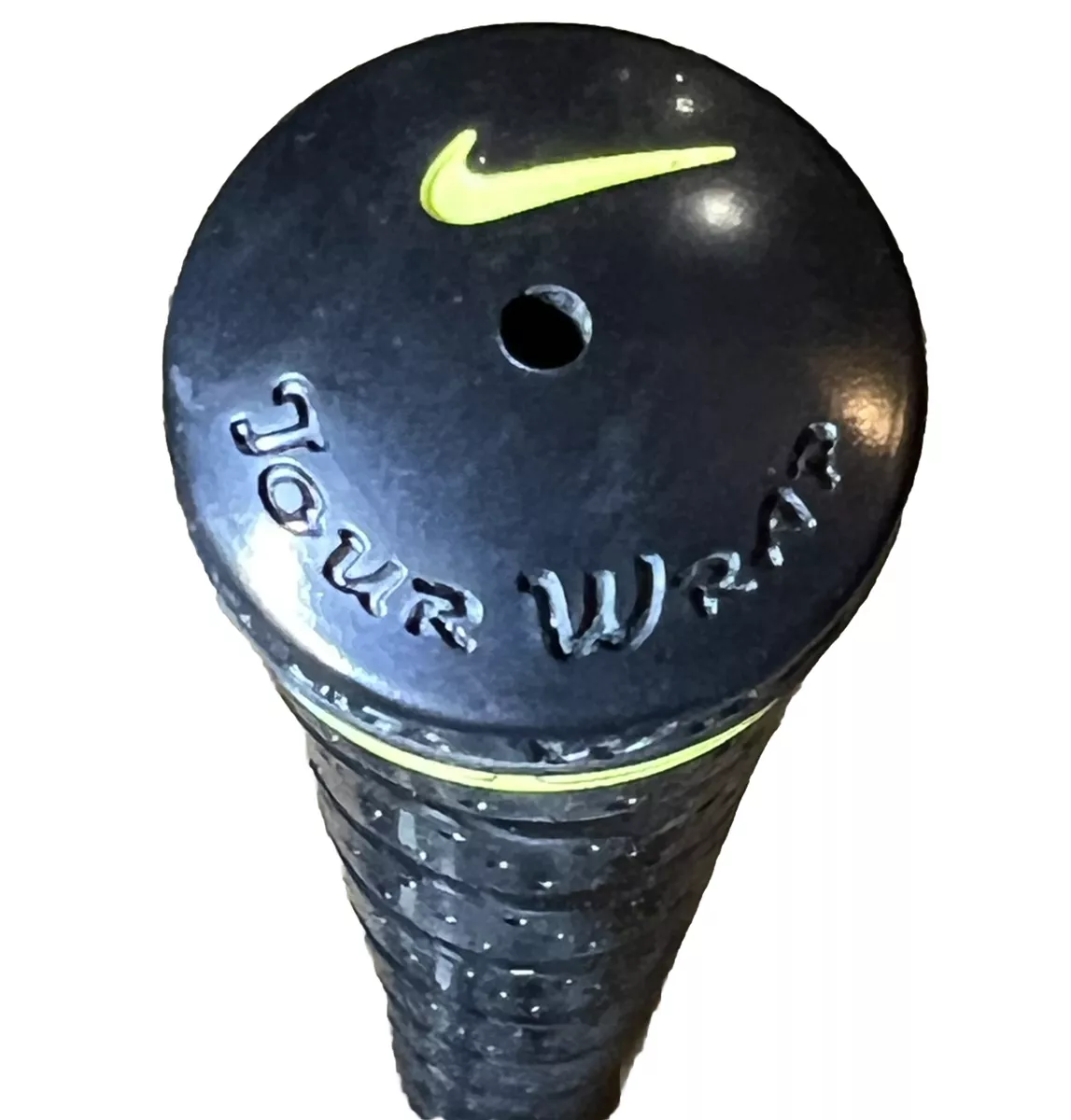 RARE* Nike / Golf Pride Tour Wrap Black & Volt Green Grips (58R