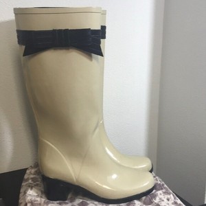 kate spade rain boots with bow