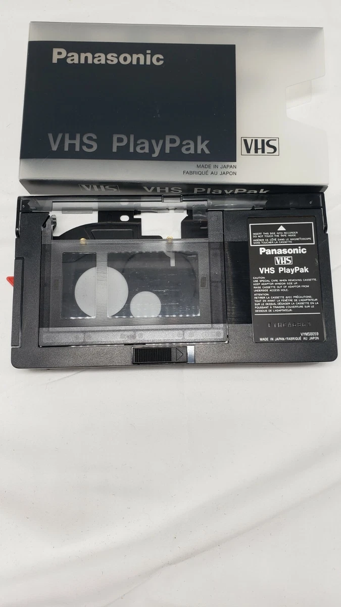 Panasonic VHS Playpak Vhsc To Vhs Motorized, 44 OFF