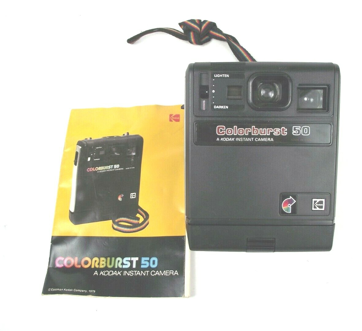 Vintage Kodak Color Burst 50 Instant Camera (xli)