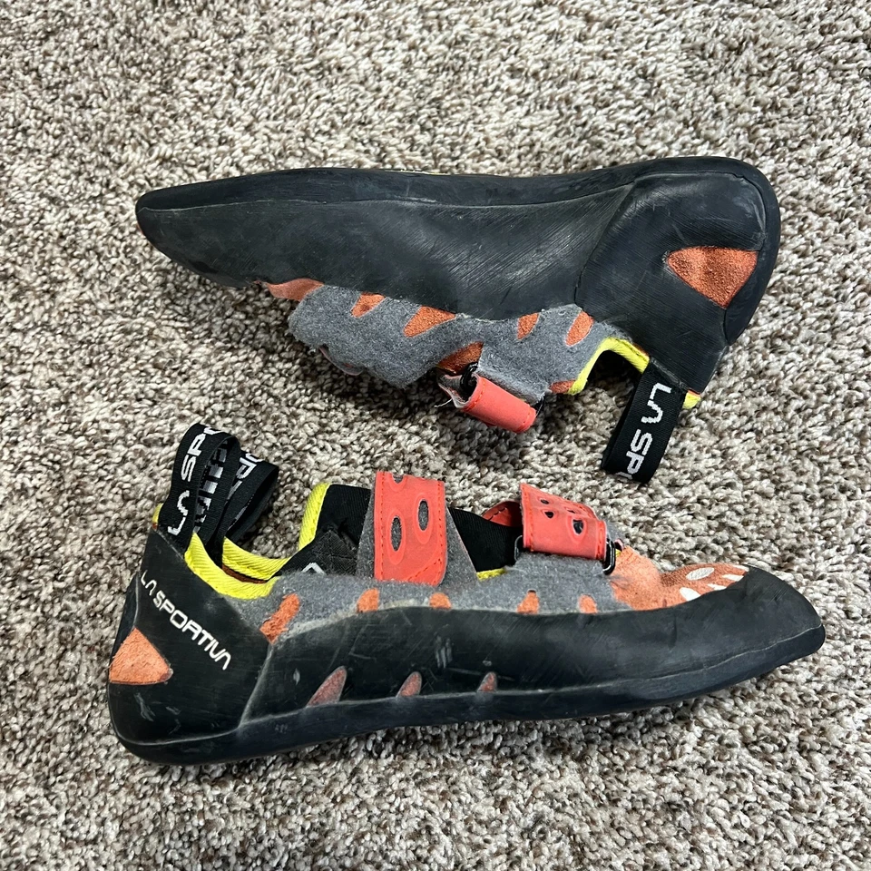 Zapatos de escalada en roca La Sportiva Tarantula para mujer 6,5 EE. UU. / 38,5 UE rosa coral Foto 2 de 4