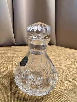 Hand Made 30 Lead Stuart Crystal Antique perfume bottle, glass