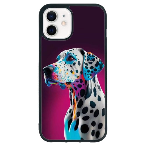 For iPhone SE XS XR Max 5 6 7 8 Plus Shockproof Cover Adorable Spotted Dalmatian - Picture 4 of 25
