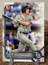 2022 Bowman Draft Kyle Manzardo Cleveland Guardians Prospect card #BD-105