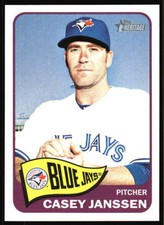 2014 Topps Heritage Casey Janssen #262 Toronto Blue Jays