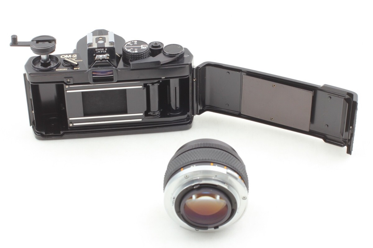 CLA'd【 Near Mint+++ w/Case 】Olympus OM-2 Black SLR 50mm F