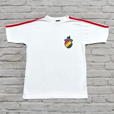 Vintage 90s Stussy Rasta Lion Crest Logo Shirt Size S M Made in USA Jamaica