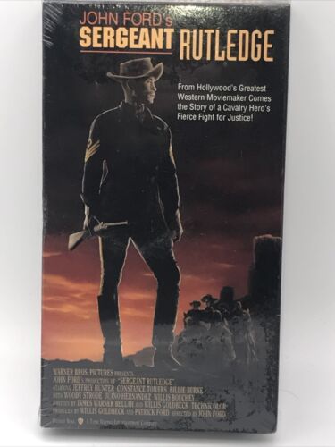 SERGEANT RUTLEDGE VHS John Ford 1993 Release WESTERN Classic New Sealed - Afbeelding 1 van 5