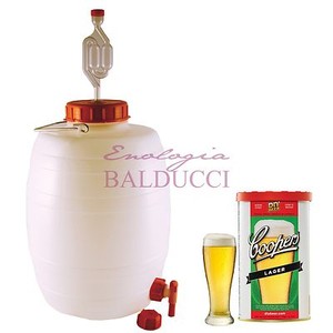Kit Lusso Fermentazione Birra Coopers - Con Travasatore, Malto E Tappatrice, Per Home Brewing - Foto 3