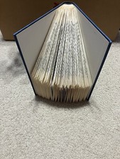 Upcycled Book Art Unique Decor Gift Sustainable Hardcover