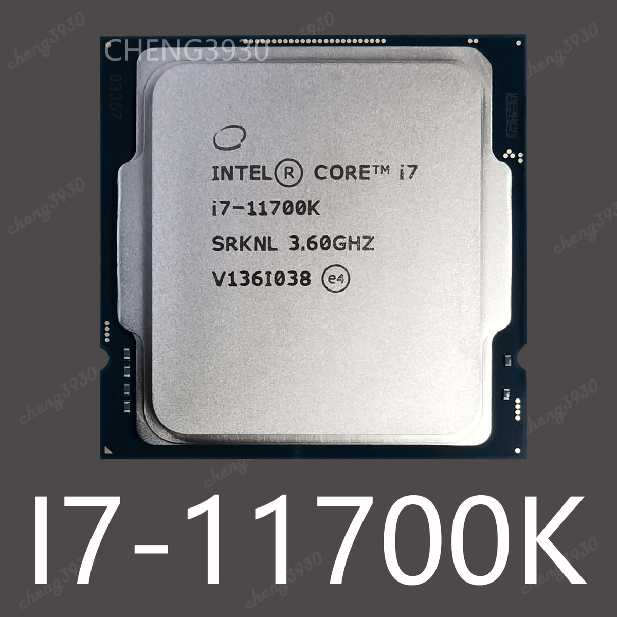 Intel Core i7-11700K 3.60ghz 8 Cores 16 Threads 125W LGA1200