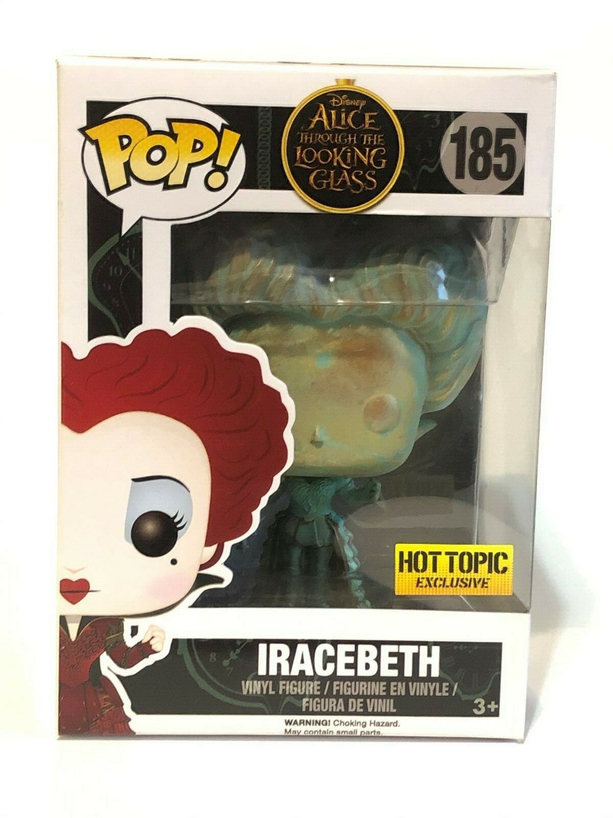 ¡Nuevo Funko Pop! Espejo Alicia A Través Del Espejo Pátina Iracebeth #185, Exclusivo Ht