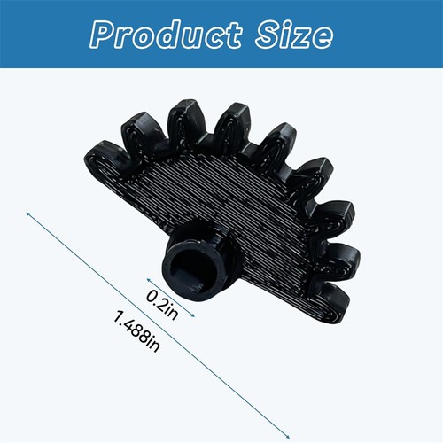 2pcs Grille Gear Reinforced Part Replace 9319292014 AC/Heater For Fujitsu - Picture 2 of 5