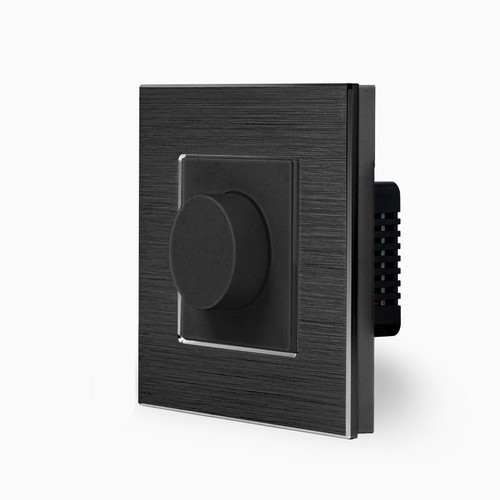 Touch Lichtschalter Steckdosen Wechselschalter Dimmer USB Alurahmen LUXUS-TIME - Bild 52 von 123
