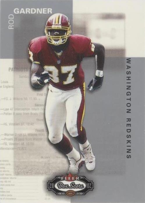 2002 Fleer Box Score Rod Gardner #55 - 1 of 2