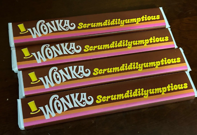 Willy Wonka & Chocolate Factory Prop Replica Scrumdiddlyumptious