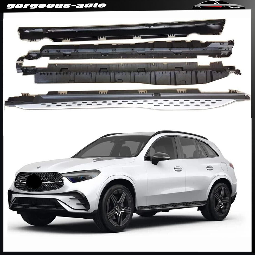 2Ps for Mercedes benz GLC GLC300 2023 2024 Running Boards Side