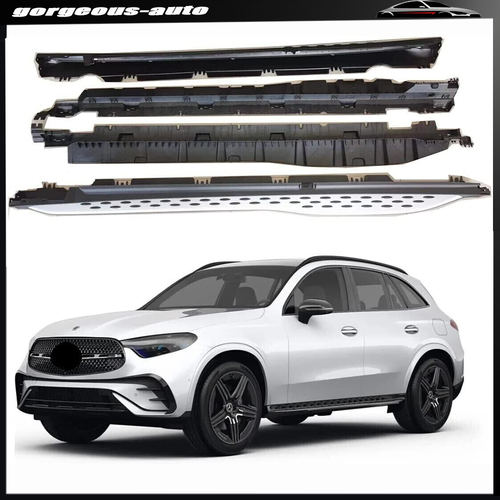 2Pcs for Mercedes benz GLC GLC300 2023 2024 Running Boards Side Step nerf bars eBay