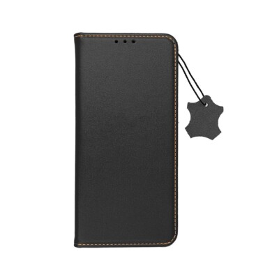 FÜR XIAOMI REDMI NOTE 13 PRO PLUS 5G - ECHT LEDER Case Tasche Hülle SCHWARZ
