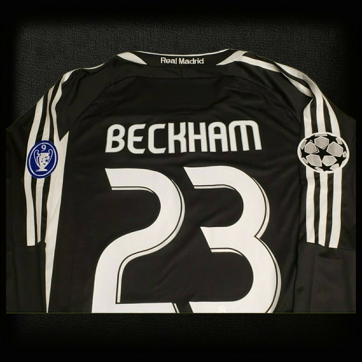 REAL MADRID UEFA 06/07 AWAY - UEFA Champion League - Beckham REAL MADRID UEFA 06/07 AWAY - UEFA Champion League - Beckham