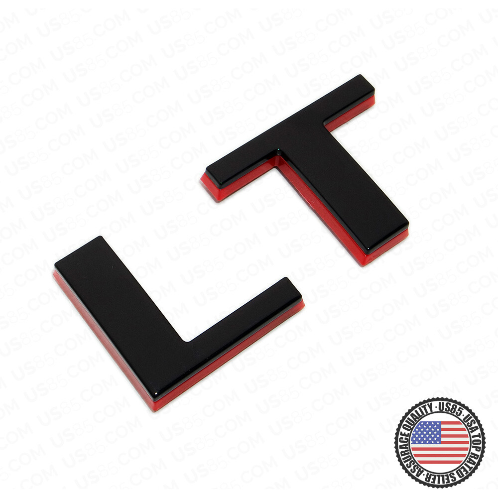 GM LT Emblem Set For 2014-2020 Chevrolet Colorado Silverado Tahoe - OEM 23256178