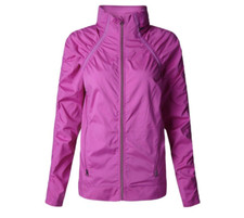 Lululemon Gather And Sprint Jacket Ultra Violet Lightweight Hooded Pockets 8
