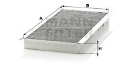 Mann-Filter CUK 3567 Filter, Innenraumluft FÜR Ford Ford Australia