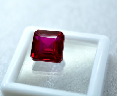 CERTIFIED 8.65 CT FLAWLESS NATURAL BRILLIANT BURMA RUBY AA LOOSE GEMSTONE R3130