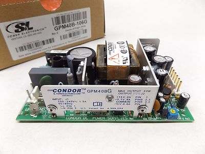 #ad Condor GPM40BG DC Power Supply 40 Watt AC DC $72.23
