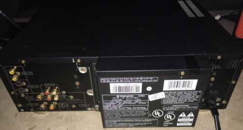 Pioneer DVL-700 LaserDisc Lettore DVD Funzionante + Telecomando LD/CD/CDV/CDV/NTSC/AC3RF - Foto 6 di 20