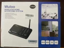 Wuloo Wireless Intercom System for Home Office Room 6 Pack W666-P6