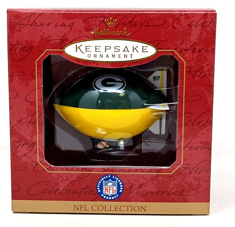 Hallmark Keepsake Ornament 1997 Nfl Green Bay Packers 
