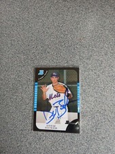 Drew Butera Signed In Person 2005 Bowman. Mets Rookie Card