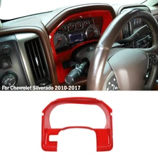 Dashboard Instrument Box Cover Trim for Chevrolet Silverado 2010-17 Accessories