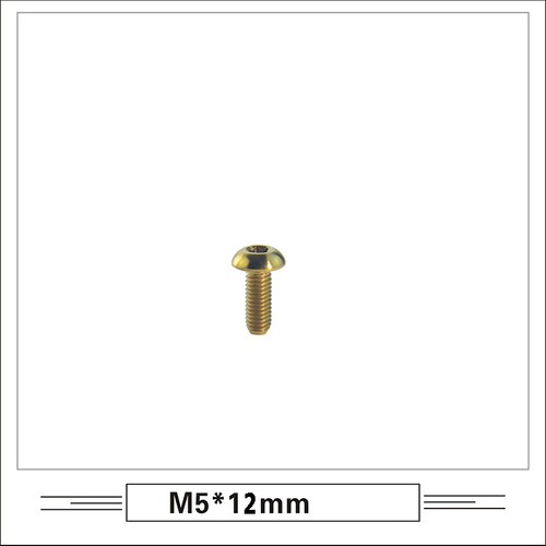 TC4 Titanium Semi-circular Head Screw Plum Blossom Screw M5*12/15/20/25/30 mm - Picture 7 of 25
