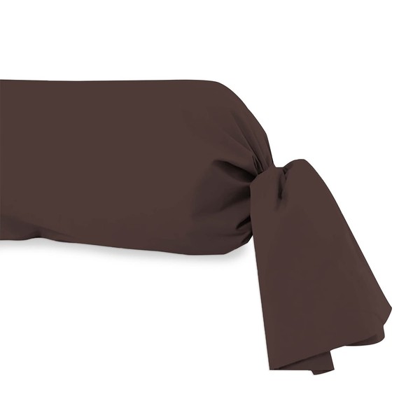 Nackenrolle Baumwolle 45X135 Cm Braun Soleil d'ocre Kissenrolle Dekokissen-image