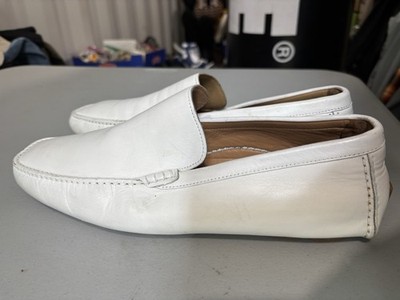Bally Men s Leather Driving Shoes US9.5 White
