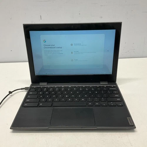 Lenovo 100e Chromebook 2nd Gen MTK 11.6" 32GB 4GB Laptop RESET Tested