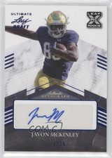 2021 Leaf Ultimate Draft Navy /35 Javon McKinley #BA-JMK Auto 0u66
